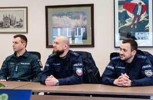 Wizyta lubelskich policjantów w Szkole Policji Litewskiej