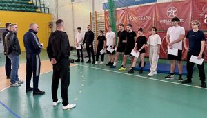 Próbne testy sprawnościowe dla uczniów klas mundurowych