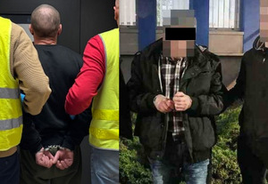 Zatrzymani mężczyźni.