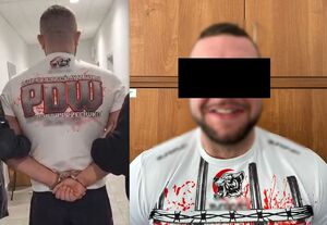 Zatrzymany mężczyzna.