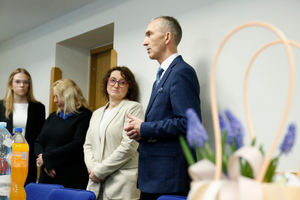 przedstawiciel fundacji Pomocy Wdowom i Sierotom po Poległych Policjantach