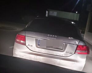 tył pojazdu marki Audi