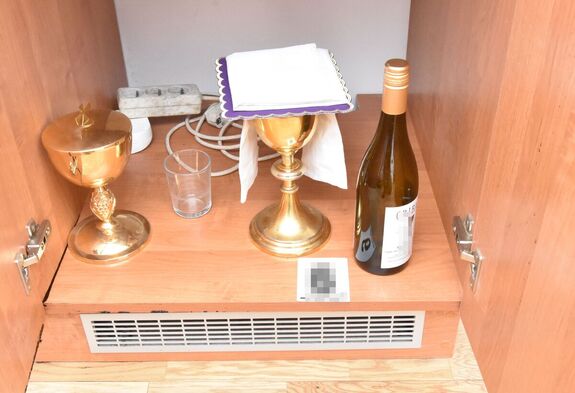 Wino mszalne i kielich