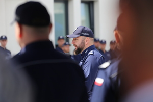 Zastępca Komendanta Centralnego Biura Zwalczania Cyberprzestępczości insp. Michał Pudło.