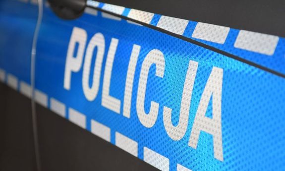 napis Policja