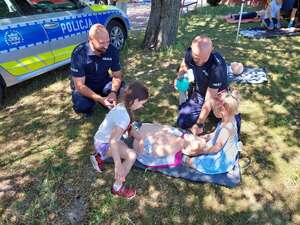 Krajowy Trening Pierwszej Pomocy z udziałem policjantów
