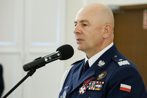 Zastępca Komendanta Głównego Policji nadinspektor dr Rafał Kochańczyk