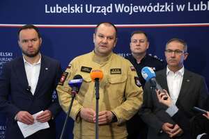 przemowa zastępcy komendanta straży pożarnej
