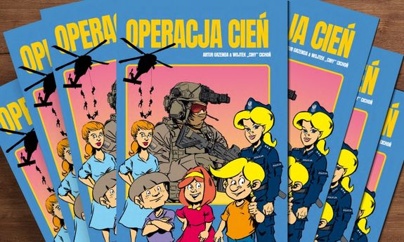 komiks z tytułem Operacja cień