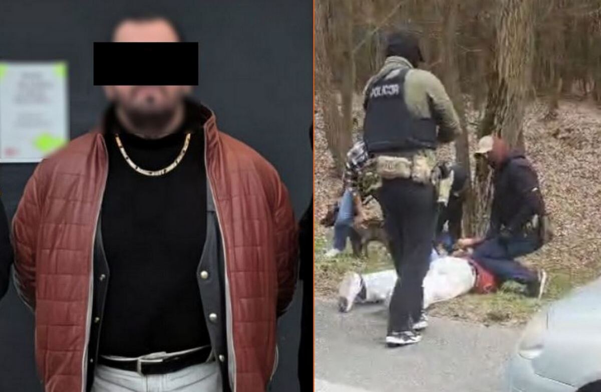 Poszukiwany za handel bronią 61-latek powiązany w przeszłości z gangiem mokotowskim wpadł podczas dynamicznej akcji lubelskich „Łowców Głów” i kontrterrorystów