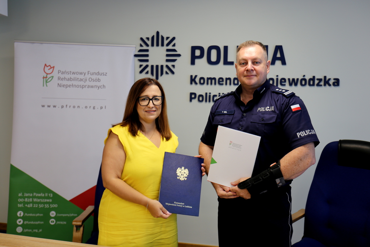Porozumienie o współpracy z Państwowym Funduszem Rehabilitacji Osób Niepełnosprawnych Oddział w Lublinie