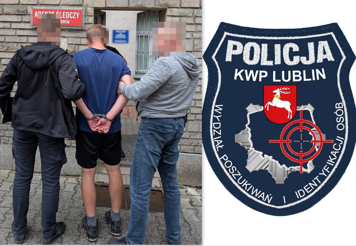 Kolejny poszukiwany za przestępstwo o charakterze pedofilskim zatrzymany przez lubelskich „łowców głów”