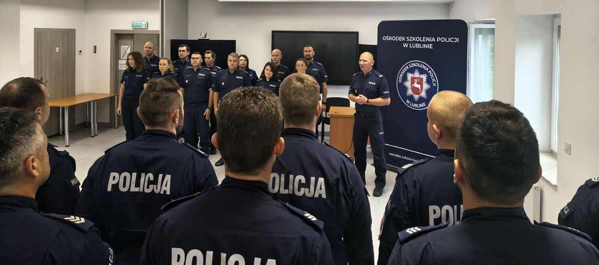Zakończone szkolenie aspiranckie w Ośrodku Szkolenia Policji w Lublinie – wszyscy zdali egzamin