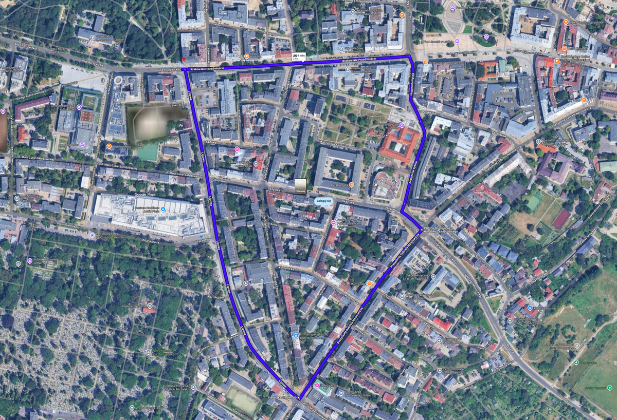 Utrudnienia w ruchu w Lublinie w dniach 17-18 października