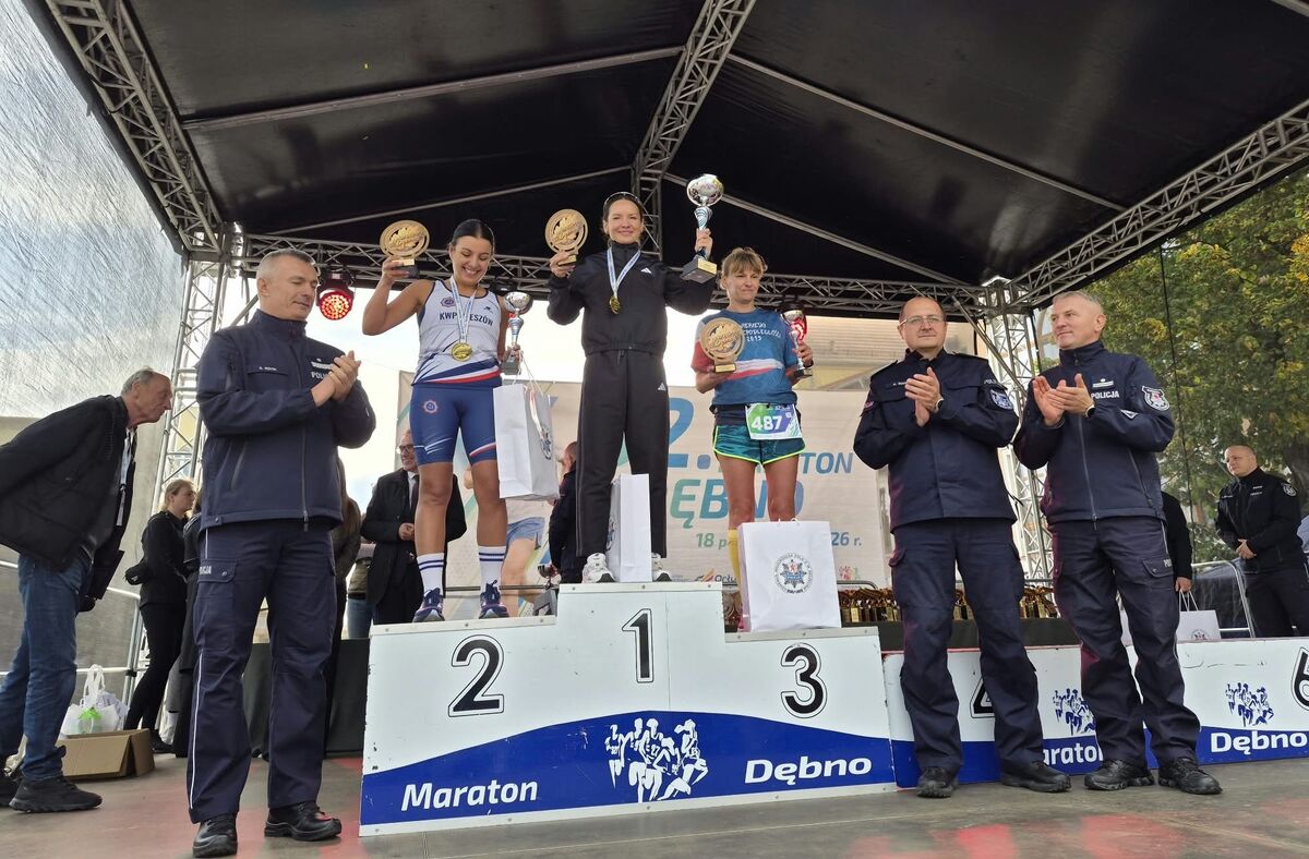Nasza policjantka ponownie została Mistrzynią Polski Policji w Maratonie